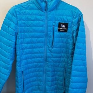 Includes puffer and shell.